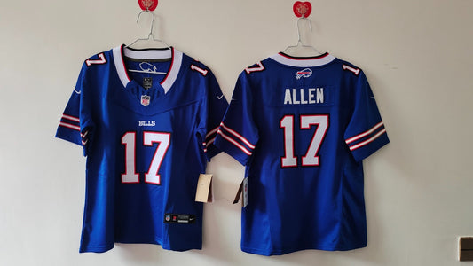 BUFFALO BILLS JOSH ALLEN BLUE JERSEY