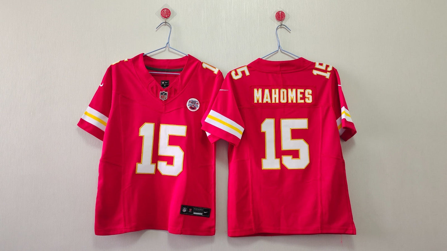 KANSAS CITY CHIEFS PATRICK MAHOMES RED JERSEY
