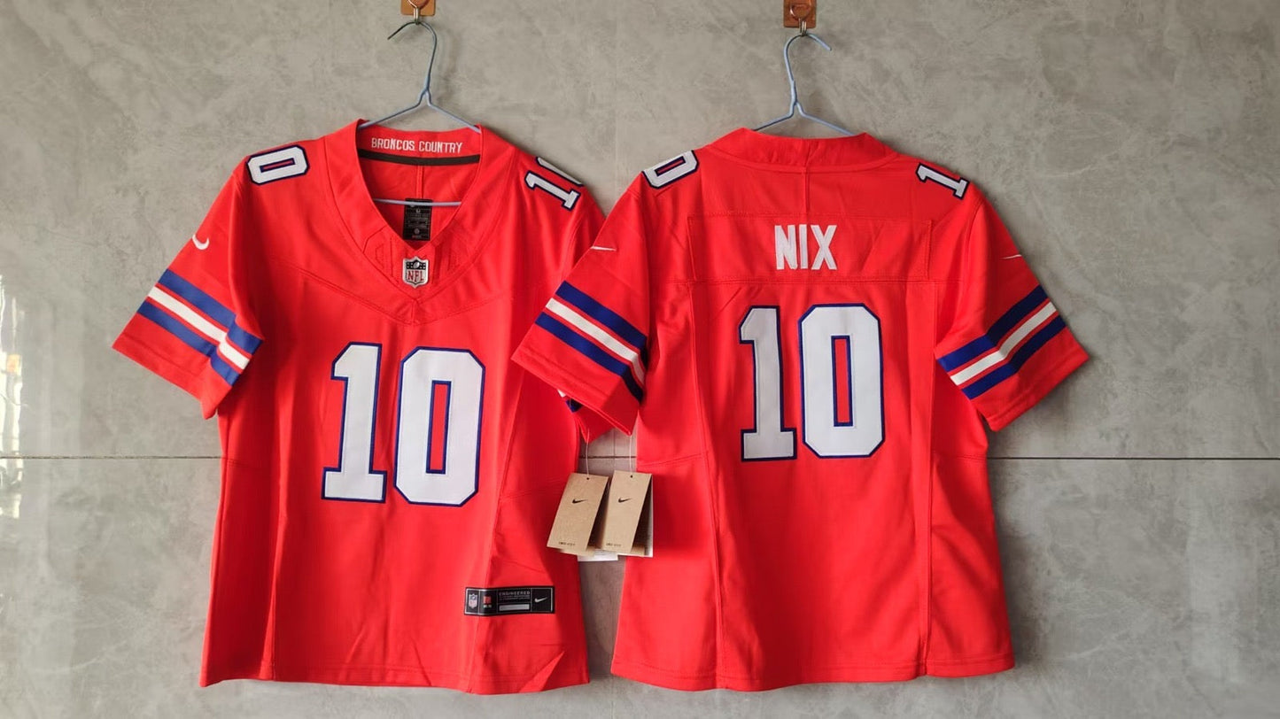 Denver Broncos Bo Nix Retro Jersey