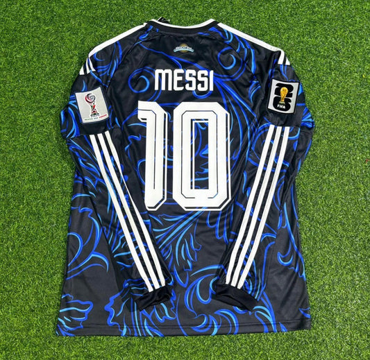 2026 World Cup Lionel Messi Team Argentina Blue Jersey