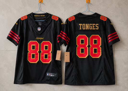 SAN FRANCISCO 49ERS JAKE TONGES RIVALRY JERSEY ￼