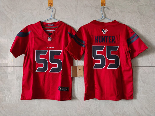 HOUSTON TEXANS DANIELLE HUNTER BATTLE RED JERSEY