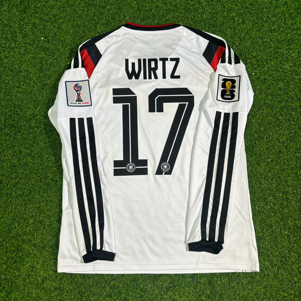2026 WORLD CUP FLORIAN WIRTZ TEAM GERMANY WHITE JERSEY