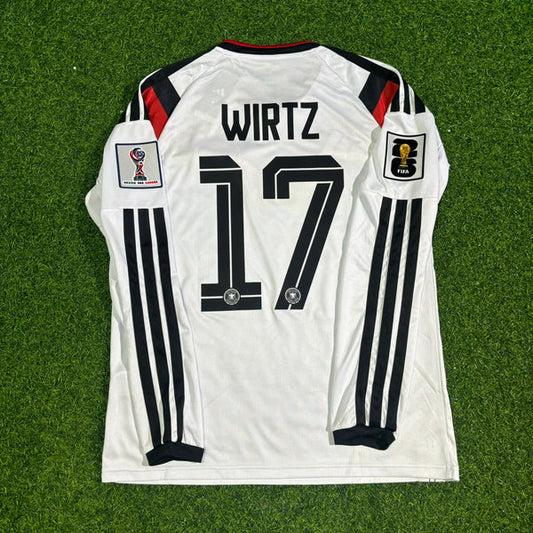 2026 WORLD CUP FLORIAN WIRTZ TEAM GERMANY WHITE JERSEY