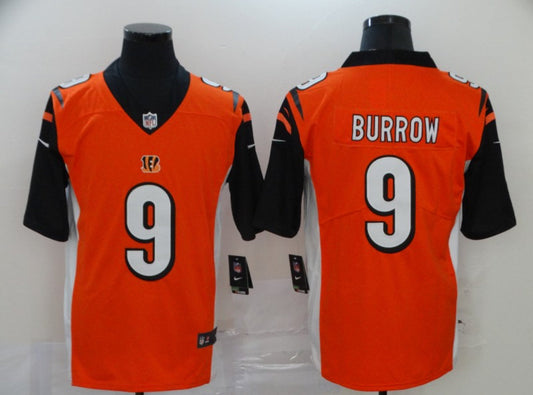 Cincinnati Bengals Joe Burrow Nike Orange Alternate Player Game Jersey