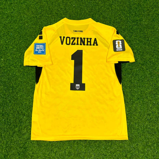 2026 WORLD CUP VOZINHA TEAM CAPE VERDE YELLOW JERSEY