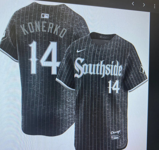 Chicago White Sox Paul Konerko black jersey