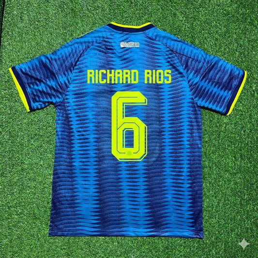 2026 WORLD CUP RICHARD RIOS TEAM COLOMBIA BLUE JERSEY