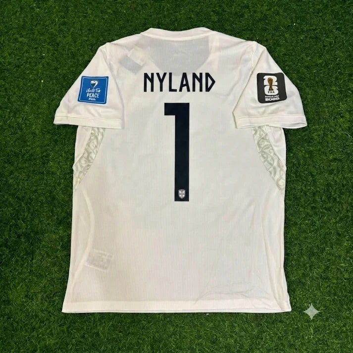 2026 WORLD CUP ORJAN NYLAND TEAM NORWAY WHITEB JERSEY