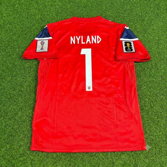 2026 WORLD CUP ORJAN NYLAND TEAM NORWAY RED JERSEY