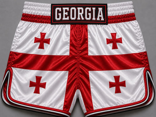 Georgia satin Muay Thai shorts