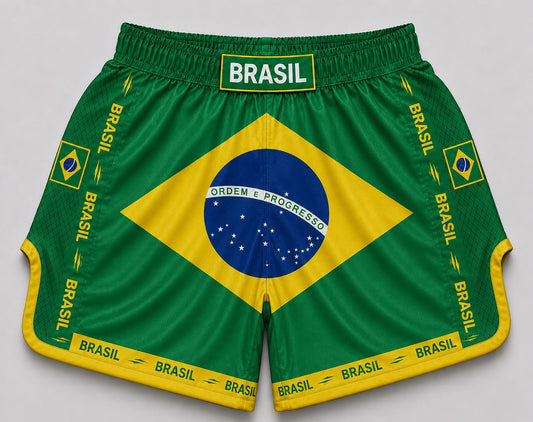 Brazil satin Muay Thai shorts