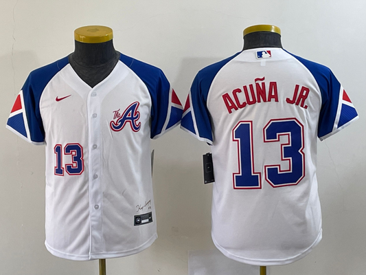 Ronald Acuña Jr Atlanta Baseball Jersey