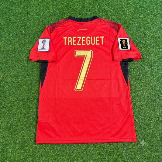 2026 WORLD CUP TREZEGUET TEAM EGYPT RED JERSEY