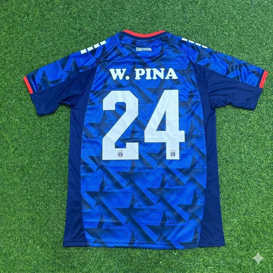 2026 WORLD CUP WAGNER PINA TEAM CAPE VERDE BLUE JERSEY