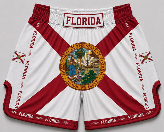 Florida satin Muay Thai shorts