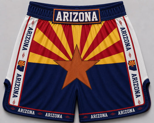 Arizona satin Muay Thai shorts
