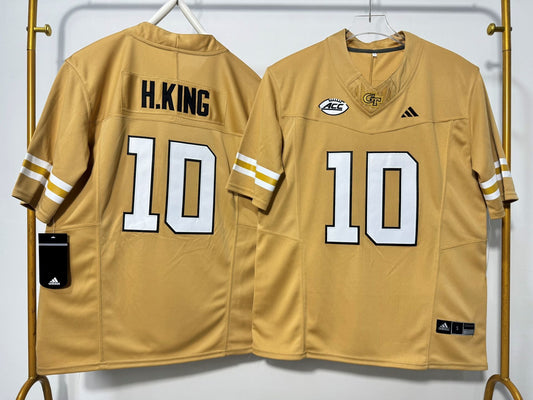 GEORGIA TECH YELLOW JACKETS HAYNES KING GOLD JERSEY