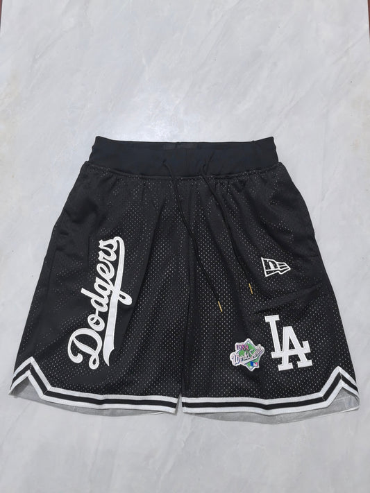 LOS ANGELES DODGERS BLACK SHORTS