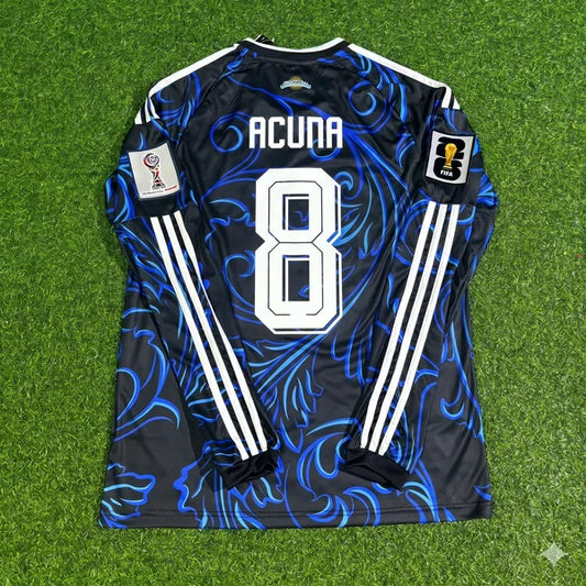 2026 WORLD CUP MARCOS ACUNA TEAM ARGENTINA BLUE JERSEY