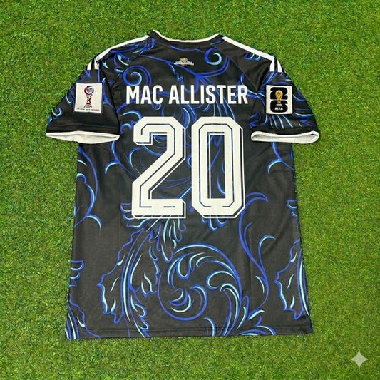 2026 WORLD CUP ALEXIS MAC ALLISTER TEAM ARGENTINA BLUE JERSEY