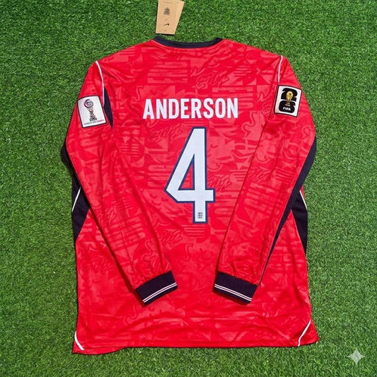 2026 WORLD CUP ELLIOT ANDERSON TEAM ENGLAND RED JERSEY