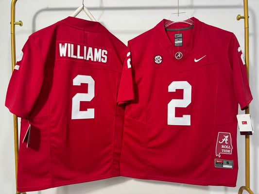 ALABAMA CRIMSON TIDE RYAN WILLIAMS MAROON JERSEY