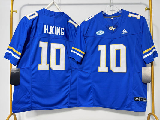 GEORGIA TECH YELLOW JACKETS HAYNES KING BLUE JERSEY