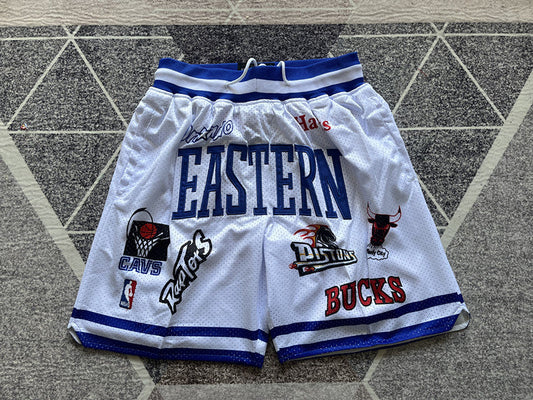 EASTERN CONFRENCE WHITE SHORTS