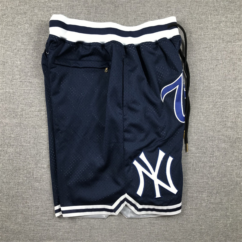 NEW YORK YANKEES BLUE SHORTS