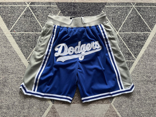 LOS ANGELES DODGERS BLUE SHORTS