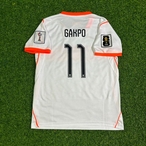 2026 WORLD CUP CODY GAKPO TEAM NETHERLANDS WHITE JERSEY