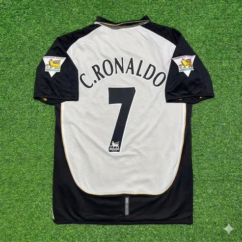 Cristiano Ronaldo Manchester United 2021 Retro Football Jersey Soccer Shirt