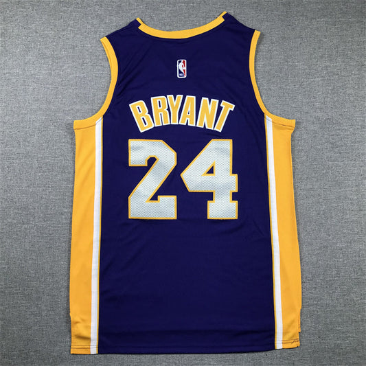LOS ANGELES LAKERS KOBE BRYANT PURPLE JERSEY