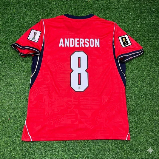 2026 WORLD CUP ELLIOT ANDERSON TEAM ENGLAND RED JERSEY