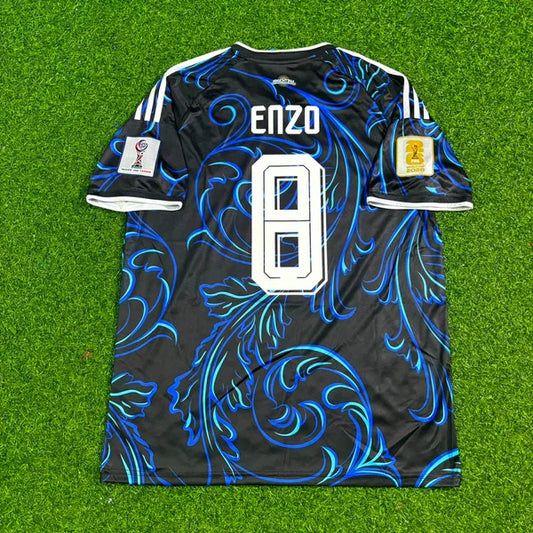 2026 WORLD CUP ENZO FERNANDEZ TEAM ARGENTINA BLUE JERSEY