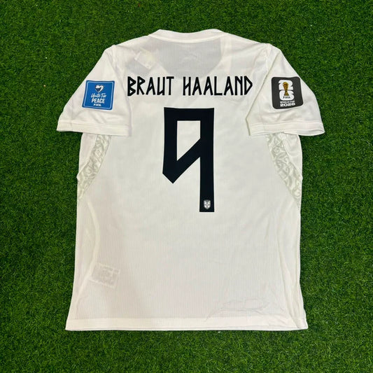 2026 WORLD CUP ERLING BRAUT HAALAND TEAM NORWAY RED JERSEY