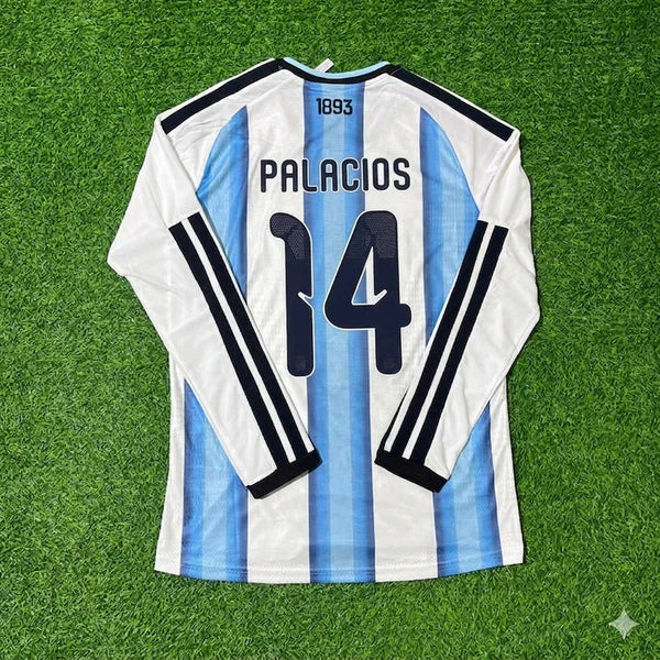 2026 WORLD CUP EXEQUIEL PALACIOS TEAM ARGENTINA BLUE JERSEY