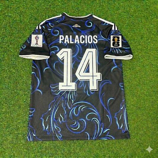 2026 WORLD CUP EXEQUIEL PALACIOS TEAM ARGENTINA BLUE JERSEY