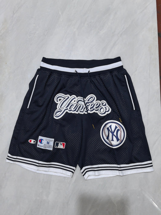 NEW YORK YANKEES BLUE SHORTS