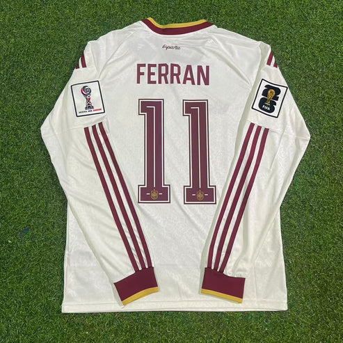 2026 WORLD CUP FERRAN TORRES TEAM SPAIN WHITE JERESEY