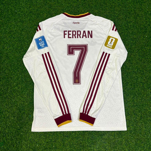 2026 WORLD CUP FERRAN TORRES TEAM SPAIN WHITE JERSEY