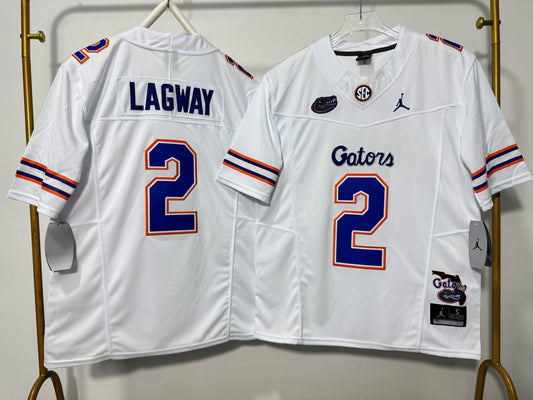 FLORDIA GATORS DJ LAGWAY WHITE JERSEY