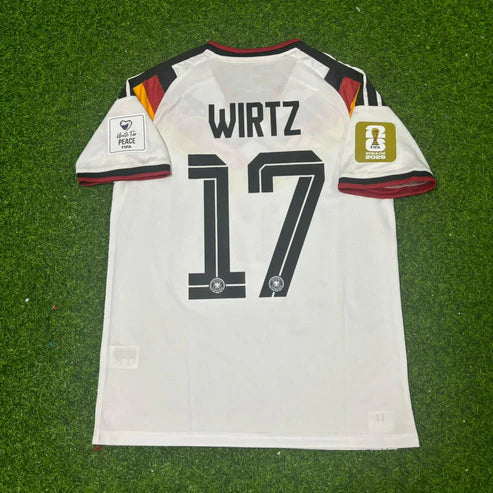 2026 WORLD CUP FLORIAN TEAM GERMANY WHITE JERSEY