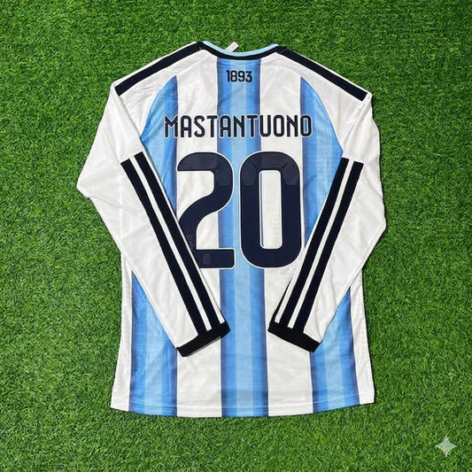 2026 WORLD CUP FRANCO MASTANTUONO TEAM ARGENTINA BLUE JERSEY
