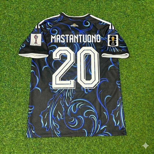 2026 WORLD CUP FRANCO MASTANTUONO TEAM ARGENTINA BLUE JERSEY