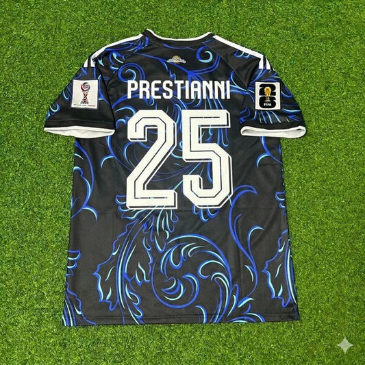 2026 WORLD CUP GIANLUCA PRESTIANNI TEAM ARGENTINA BLUE JERSEY