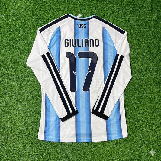 2026 WORLD CUP GUILIANO SIMEONE TEAM ARGENTINA BLUE JERSEY