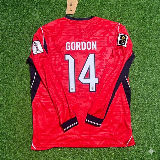 2026 WORLD CUP ANTHONY GORDON TEAM ENGLAND RED JERSEY