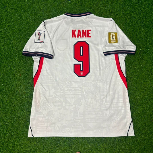 2026 WORLD CUP HARRY KANE TEAM ENGLAND WHITE JERSEY